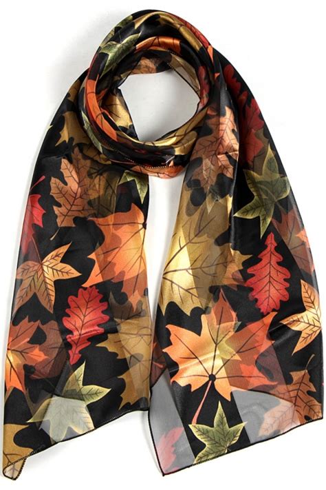 autumn discounts on designer scarves.